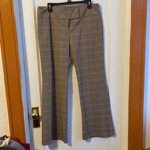 Plaid dress pants